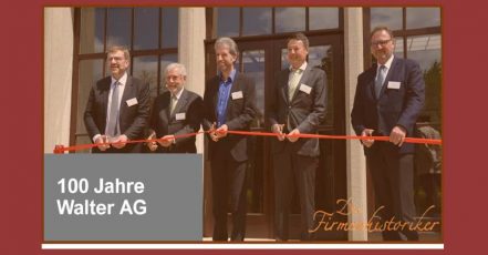 100 Jahre Walter AG | D.I.E. Firmenhistoriker planen ein Firmenmuseum (Copyright: D.I.E. Firmenhistoriker GmbH)