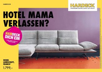 Kampagnen-Motiv: Möbel Hardeck Winterkampagne von McCann