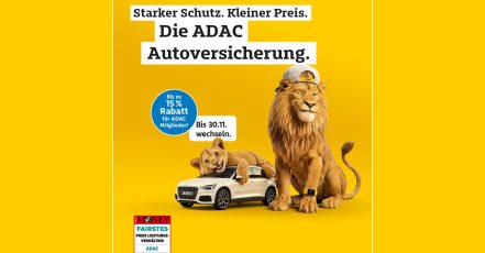 Motiv der Jahreswechsel-Kampagne 2026 der ADAC Autoversicherung (Copyright / Quelle: Sassenbach)