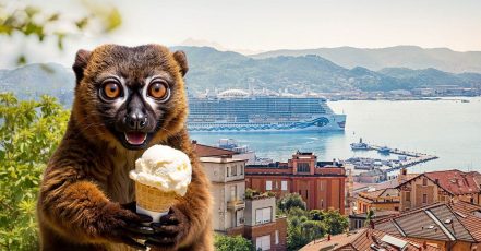 Die Tierfigur Maki Matti ist das neue AIDA Marken-Maskottchen und Held der neuen AIDA Kampagne für die Reisesaison 2026 (Bildrechte: AIDA Cruises)