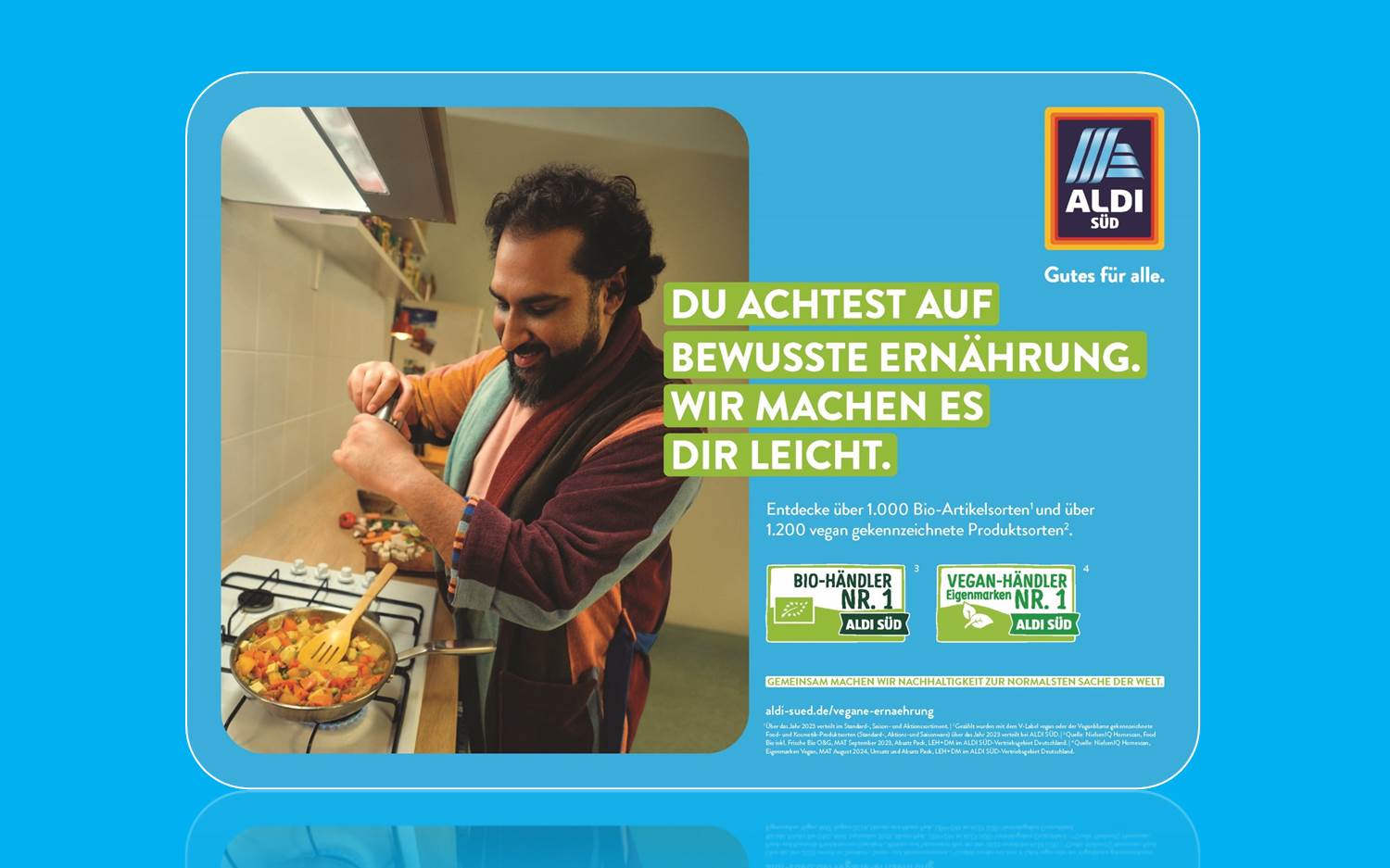ALDI SÜD Kampagne zum Jahresstart 2025 – Bewusste Ernährung für alle leistbar