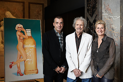 Almdudler Pop Art zum 60. Geburtstag: Mel Ramos Gemlde im Kunsthistorischen Museum