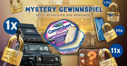 Zwischen 13. April und 24. Mai 2026 können Konsumenten an dem Alpenhain Gewinnspiel zur limitierten Mystery Edition teilnehmen (Bildrechte: Alpenhain)