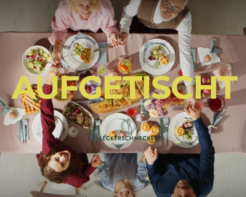 Aufgetischt heißt das neue Content-Format von TV-Wartezimmer und Leckerschmecker der FUNKE Mediengruppe. (Copyright: TV-Wartezimmer)