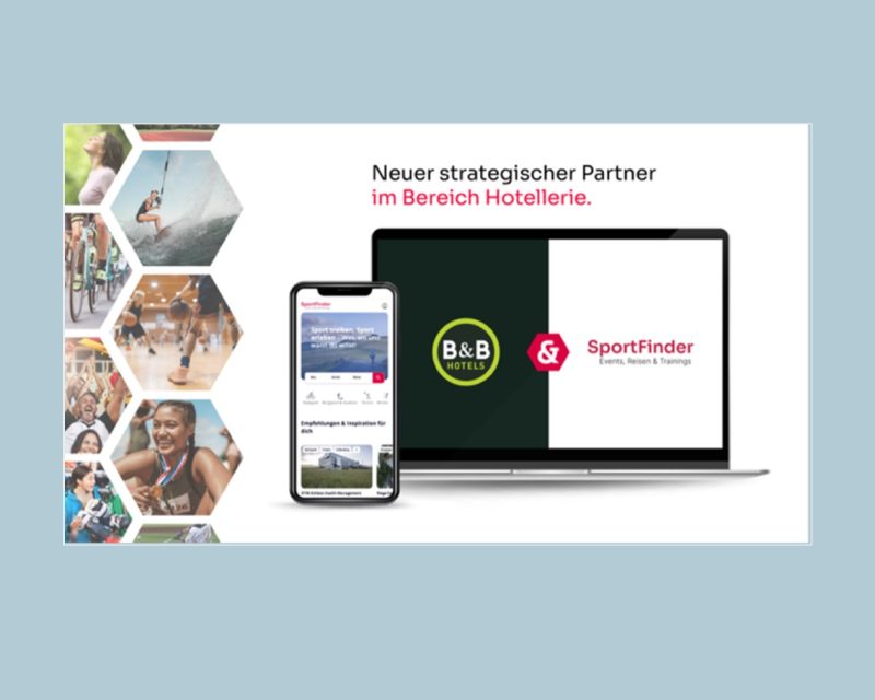 B&B Hotels kooperieren mit SportFinder (Bild übermittelt durch: SportFinder | ACC Camps & Communities AG)