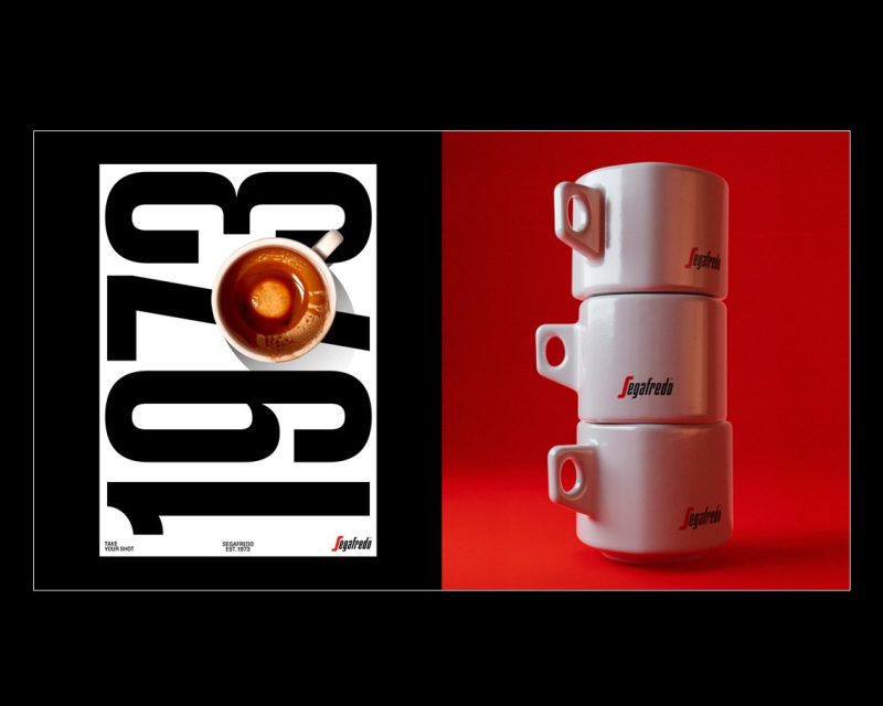 Neues Design für eine neue Positionierung, entwickelt von BBH London für Segafredo (Bildrechte: BHH - Segafredo; Bild übermittelt durch BBH London)
