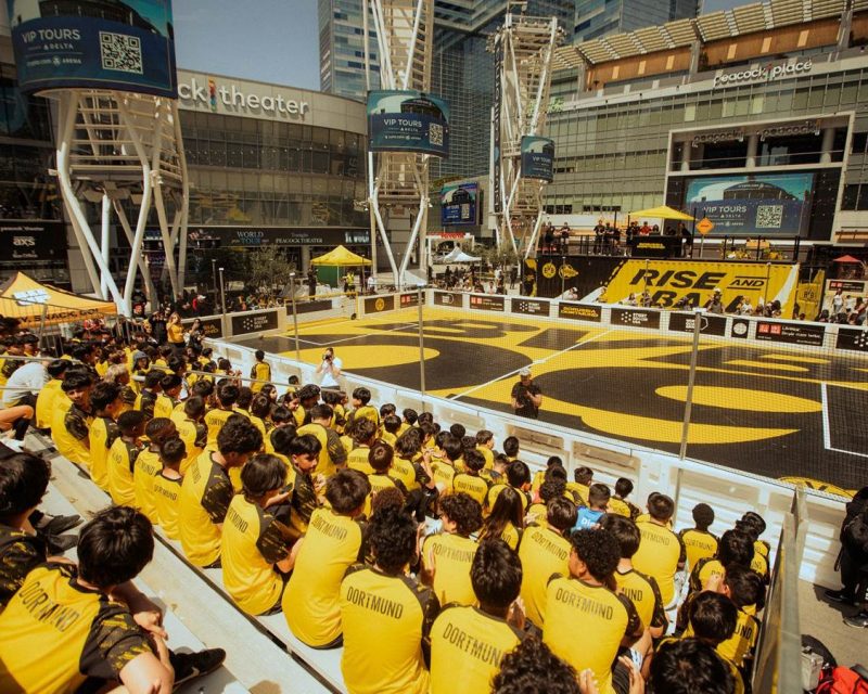 BVB World Street Series in L.A. (Quelle / Copyright: BVB, JvM Sports, BDX Media)