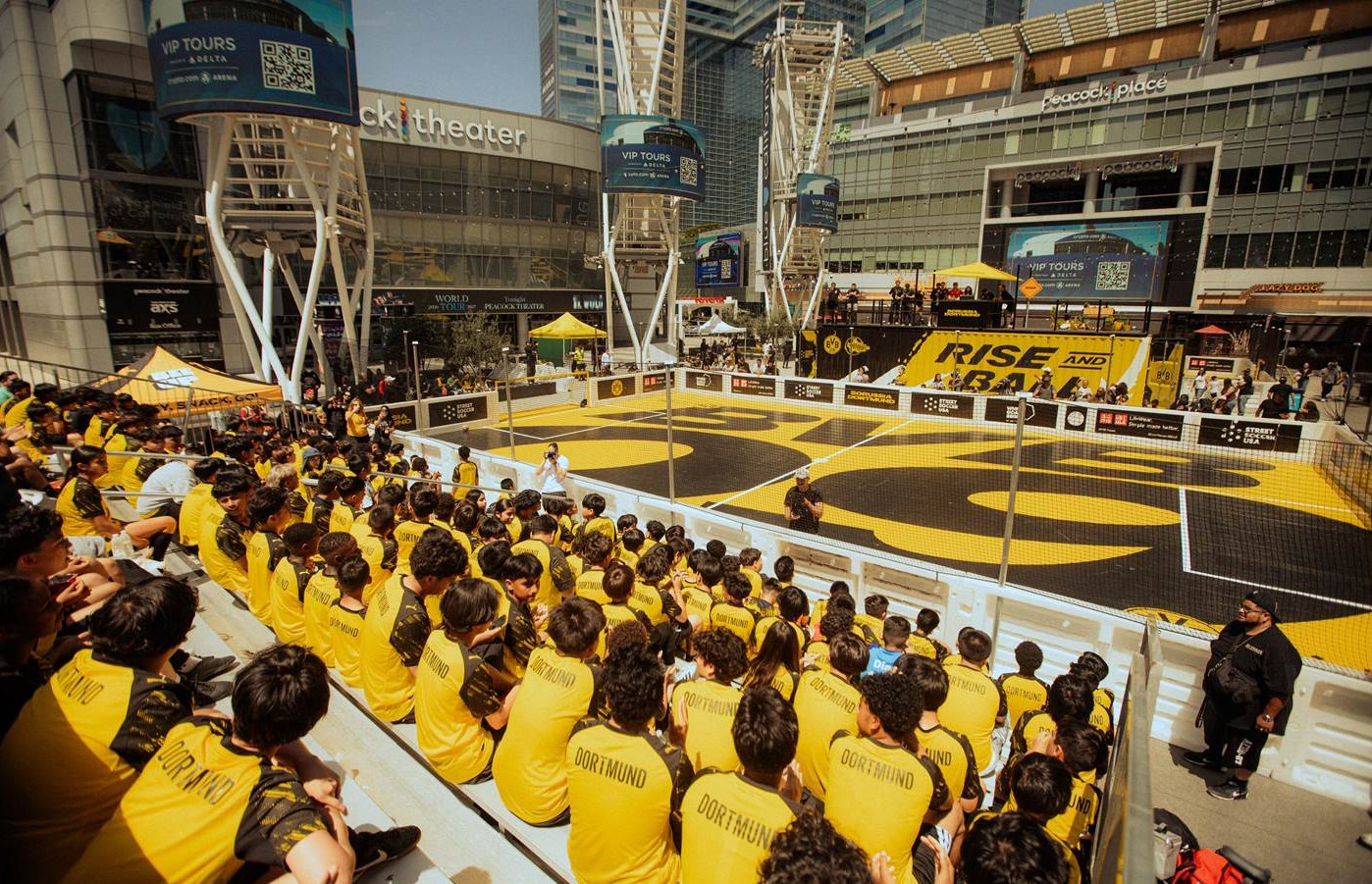 BVB World Street Series in L.A. (Quelle / Copyright: BVB, JvM Sports, BDX Media)