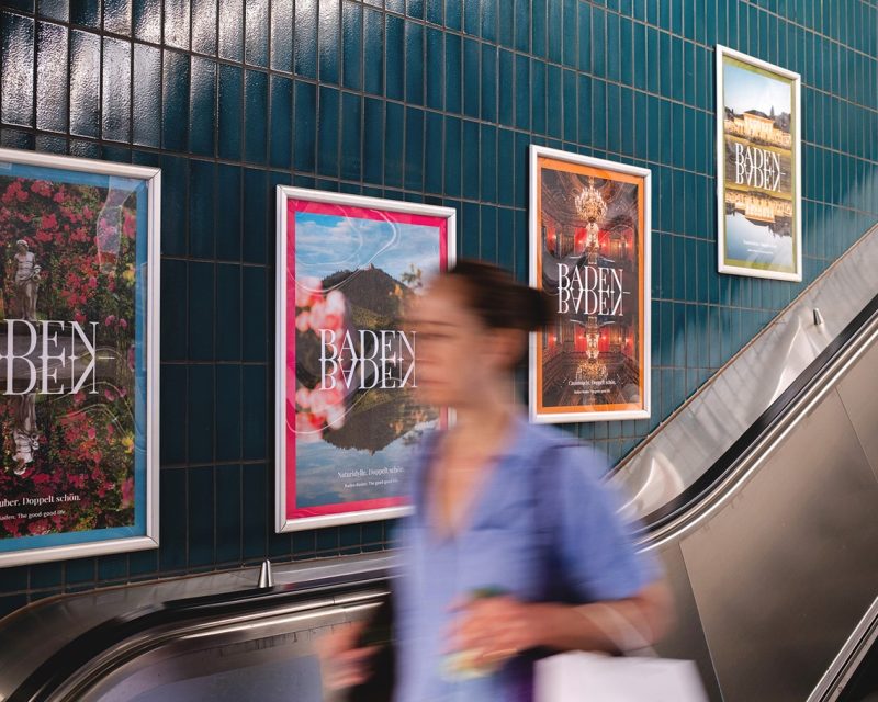 Motive der neuen Baden-Baden-Kampagne – Doppelt schön (Quelle / Copyright: Baden-Baden Tourismus GmbH)