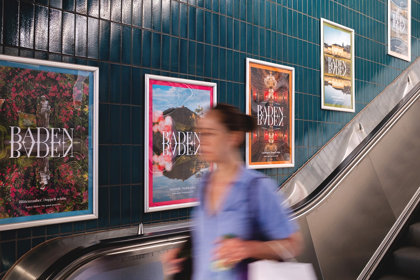 Motive der neuen Baden-Baden-Kampagne – Doppelt schön (Quelle / Copyright: Baden-Baden Tourismus GmbH)