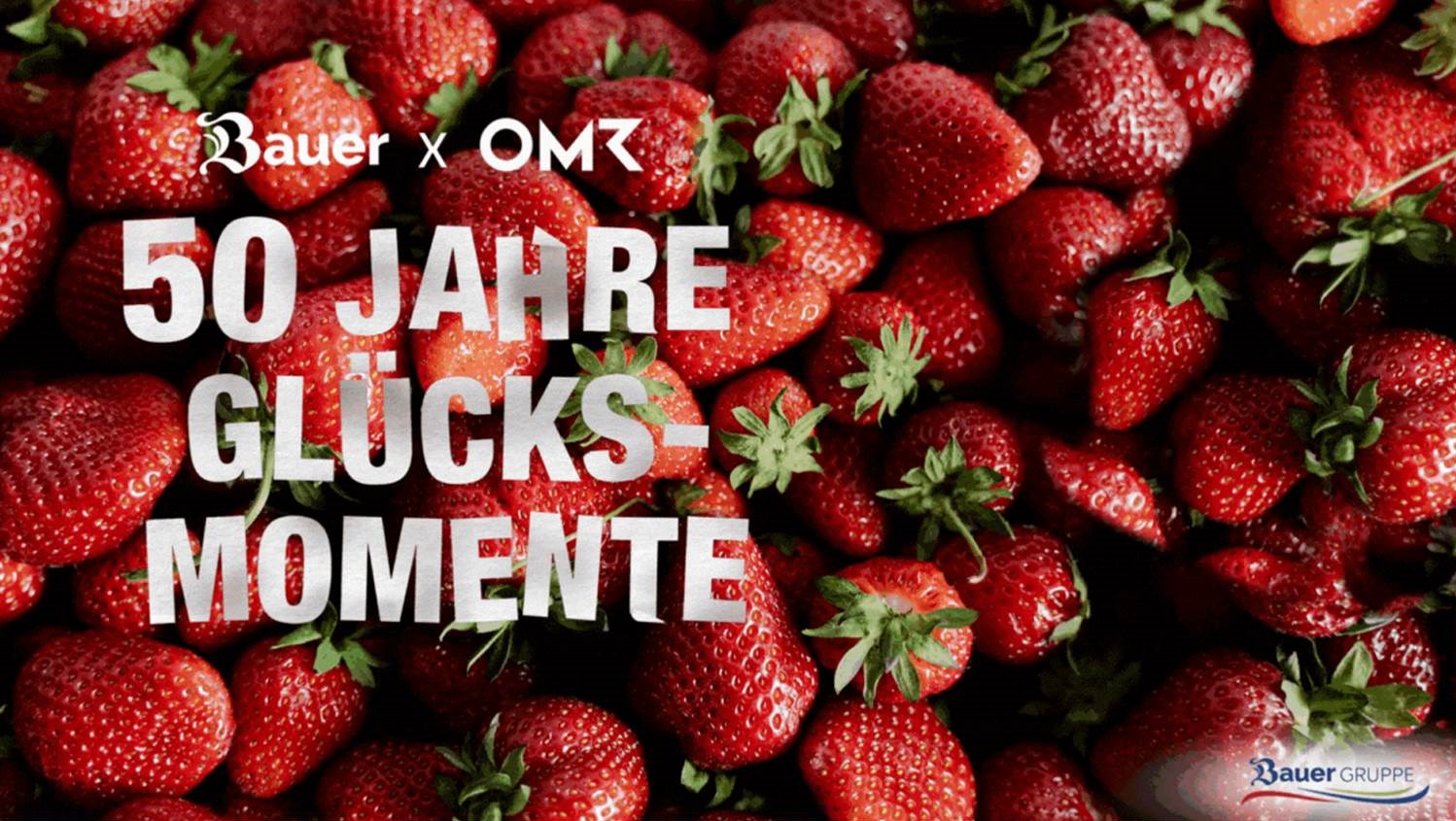 Visual zum Auftritt der Bauer Gruppe beim OMR Festival 2025 in Hamburg (Bildrechte: Bauer)