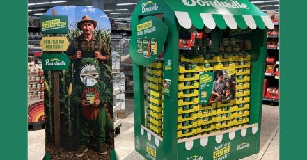 Bonduelle Pick Eaters POS-Kampagne 2026 (Bildrechte: BDG GmbH / Bonduelle Gruppe)