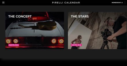 Bild: Screenshot von der Projekt-Website pirellicalendar.pirelli.com | Im Bild: Bryan Adams (als Fotograf) und Iggy Pop (als Musik Künstler) bei der Arbeit für den neuen Pirelli Kalender TheCal 2022 (Copyrights: Pirelli)