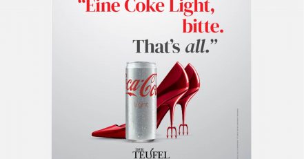 Visual zur Coca-Cola Light x Der Teufel trägt Prada 2 Kooperation (Bildquelle: Coca-Cola GmbH)
