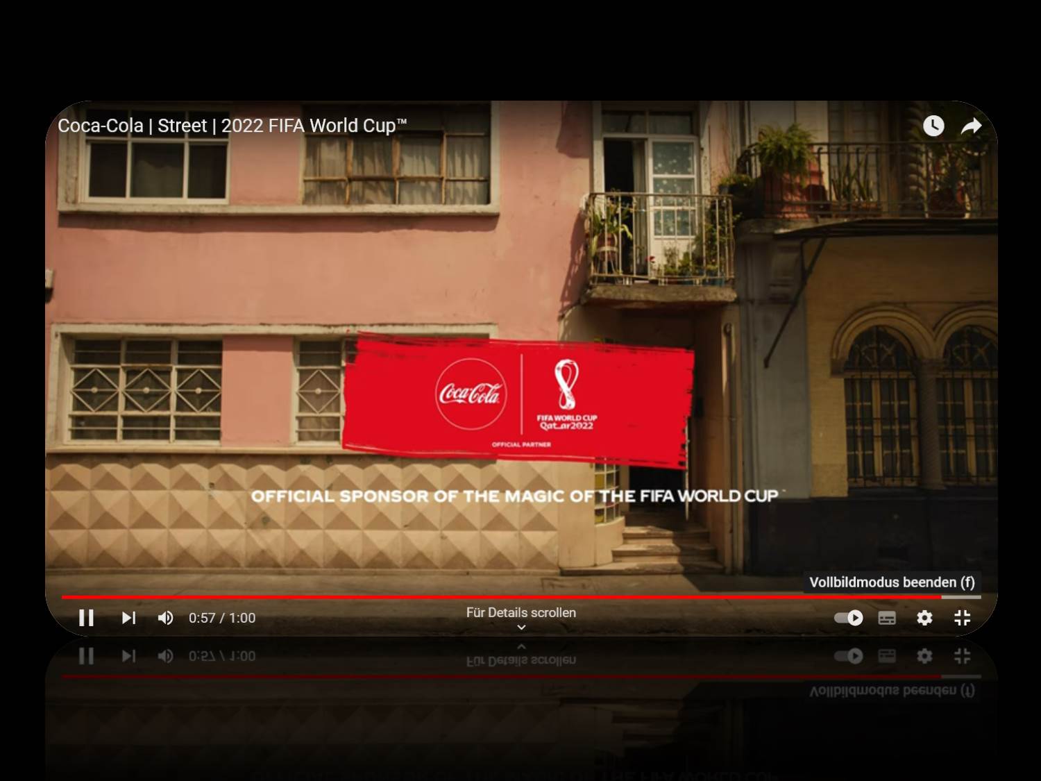 Coca-Cola Hero-Spot zur FIFA Fußball-Weltmeisterschaft 2022