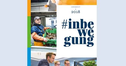 Bild: Cover des Jahresberichts 2018 (Genossenschaftsverband – Verband der Regionen e.V. / TERRITORY)
