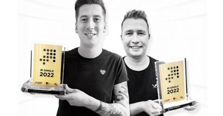 Mit dem Ballermann-Hit "Layla" landeten DJ Robin & Schürze den erfolgreichsten Song des Jahres 2022 in Deutschland (Quelle / Bildrechte: GfK Entertainment GmbH)