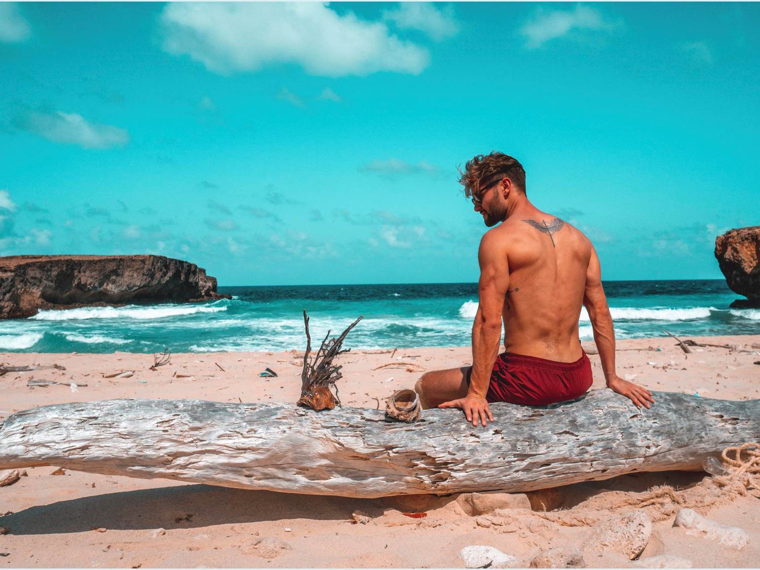 TV Reality Star und Social Media Influencer Daniel Lott auf Aruba