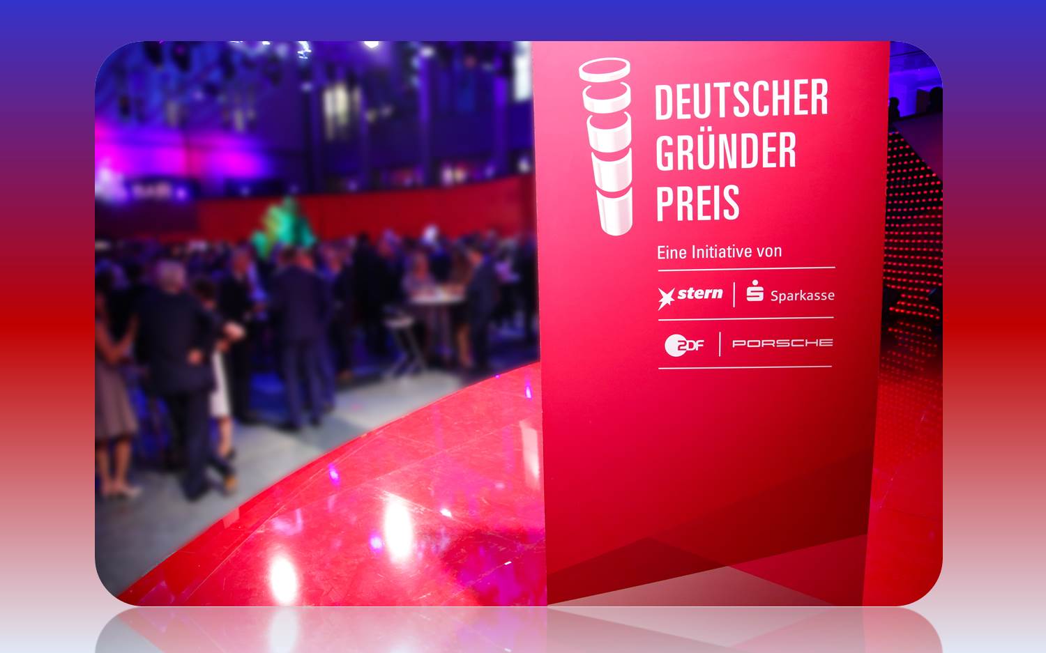 Foto von der Preisverleihung am 12.09.2023 (Foto / Copyrights: Franziska Krug für Deutscher Gründerpreis)