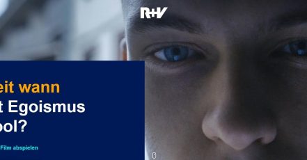 Die neue R+V Kampagne 2020. Screenshot Kampagnen-Microsite: https://www.nicht-allein.de/