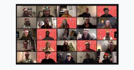 Digitale Weihnachtsfeier der Urlaubspiraten (Bild / Quelle: HolidayPirates Group / Urlaubspiraten.de)