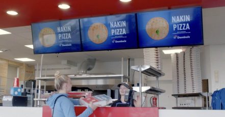 Domino's Naked Pizza, Mittsommer Aktion in Island (Foto: Pipar TBWA für Domino's)