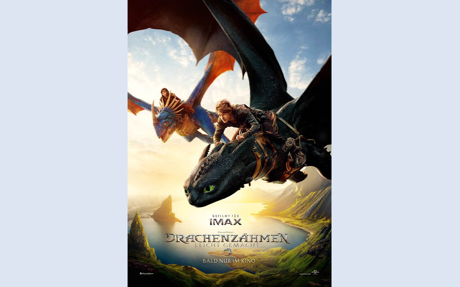 Drachenzähmen leicht gemacht, Kinoplakat (Bildquelle: Universal Pictures International Germany)