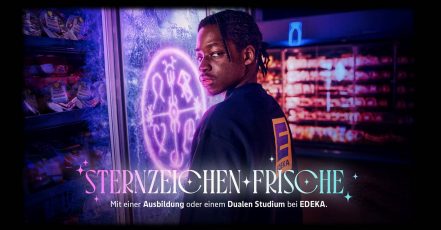 Motiv der EDEKA Ausbildungskampagne 2025 (Copyrights: EDEKA)