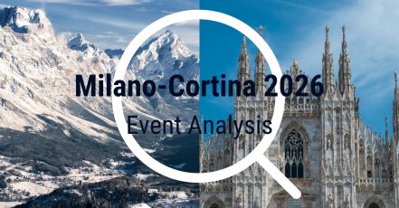 Event Analyse – Olympische Winterspiele Milano-Cortina 2026 – Hat das Multi-Location-Konzept Modell-Charakter für andere sportliche Mega-Events? (Copyright / Collage: Redaktion EventMasterBook | Fotos: Canva Bildarchiv)