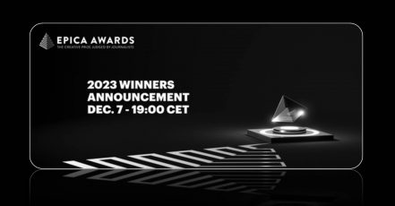 Epica Awards 2023 - Visual von der Award Website (https://www.epica-awards.com/)