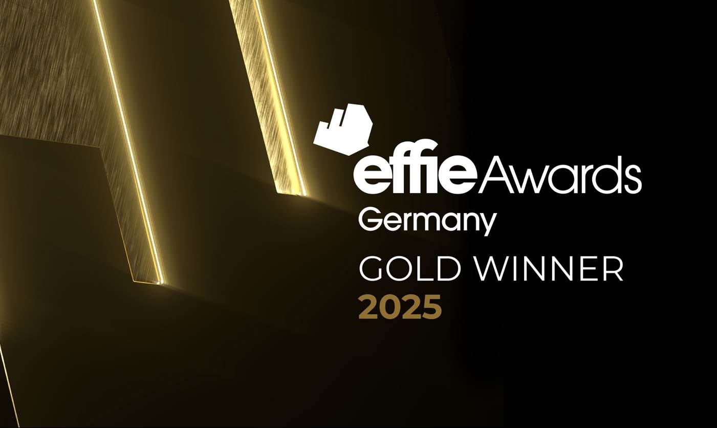 Effie Awards Germany 2025, Gold Gewinner, Visual (Bildquelle: www.gwa.de)