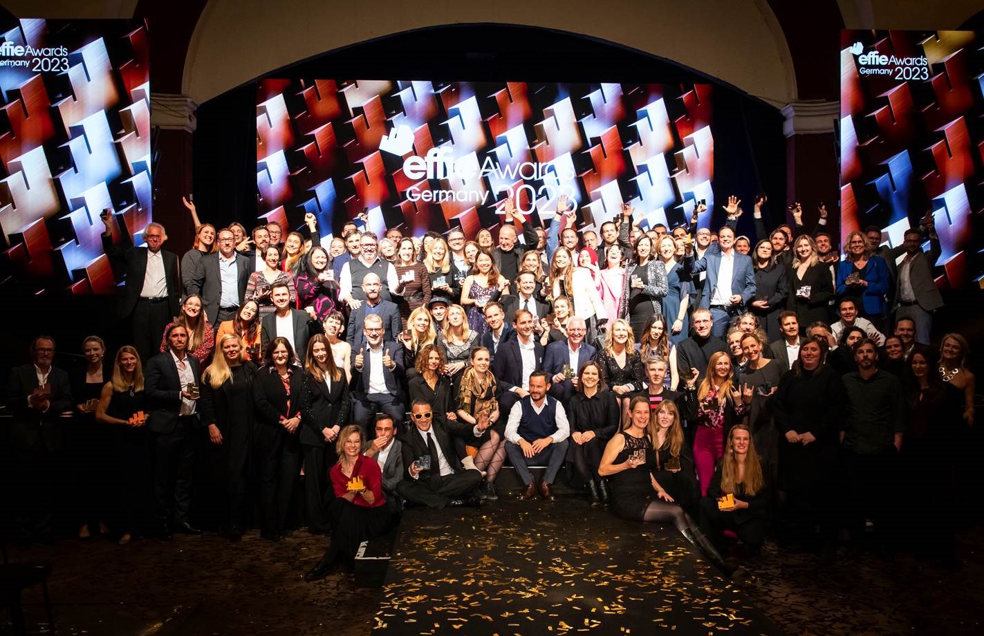 Effie Awards 2023 Gala (Quelle: Gesamtverband Kommunikationsagenturen GWA e.V. / Foto: Matthias Wuttig)