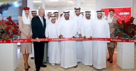 Eröffnung des ersten Emirates World Store in Dubai (Quelle: Emirates)