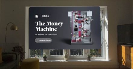 FT Money Machine – Extended Reality App von Financial Times x Infosys (Bildrechte: Financial Times x Infosys)