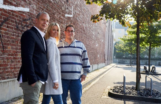 FULFILLERS-Geschäftsführer Andreas Rost, Jessica Reinbold und Jens Stauch.