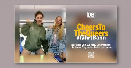 Motiv der neuen Bahn-Kampagne, die am 17. März 2025 startet (Quelle: Deutsche Bahn AG / Ogilvy Group Germany)