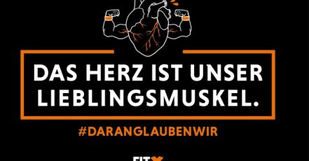 FitX Kampagnenmotiv #DARANGLAUBENWIR
