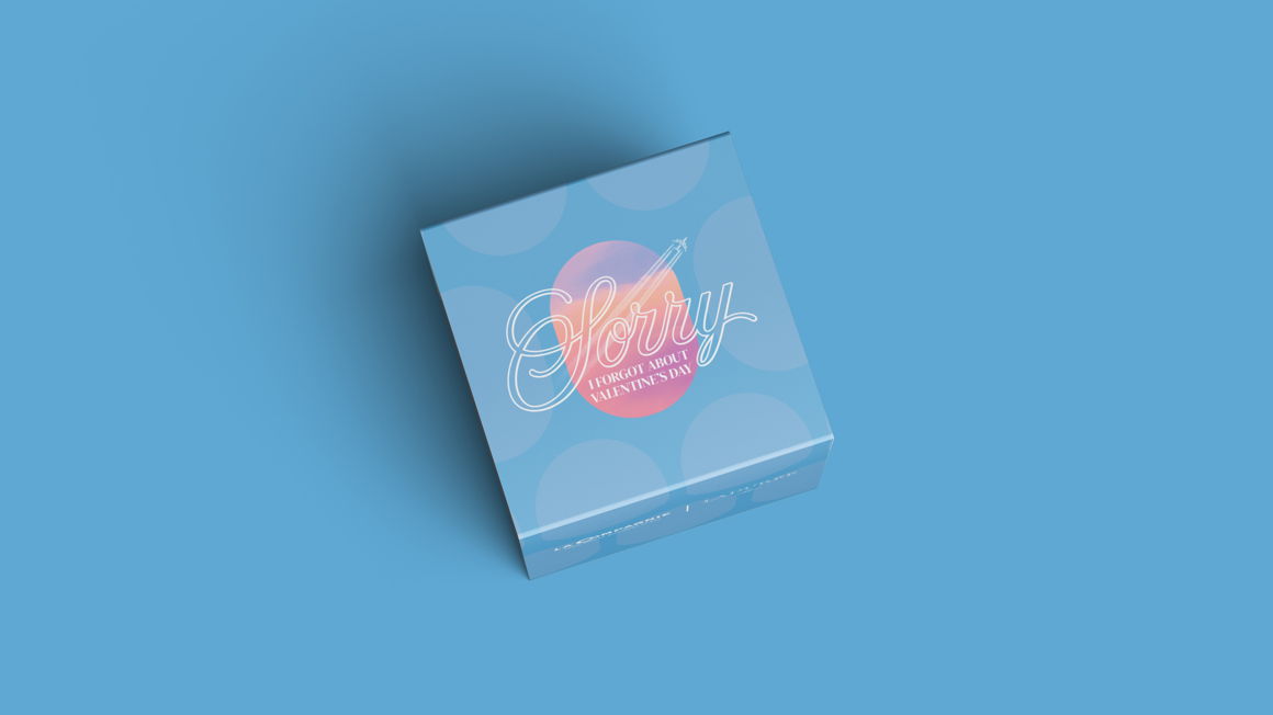 The Sorry-I-Forgot-About-Vday Trip Box – eine Kampagne aus dem Hause FRED & FARID New York (Bildquelle: FRED & FARID N.Y.)