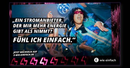 Szenen aus dem Musikvideo mit Kasi bilden die Motive der Fühl ich einfach Kampagne 2025 von E WIE EINFACH (Copyright: E WIE EINFACH)