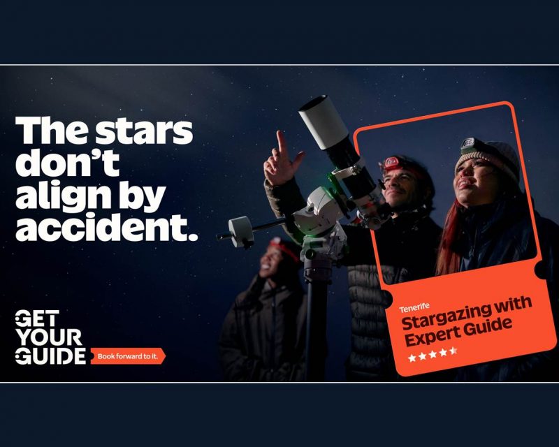 OOH-Motiv der internationalen GetYourGuide-Kampagne 2026 (Bildrechte: GetYourGuide)