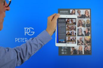 Bild: Gress Friseure | Ein Friseursalon zeigt sich mit Augmented Reality am Puls der Zeit