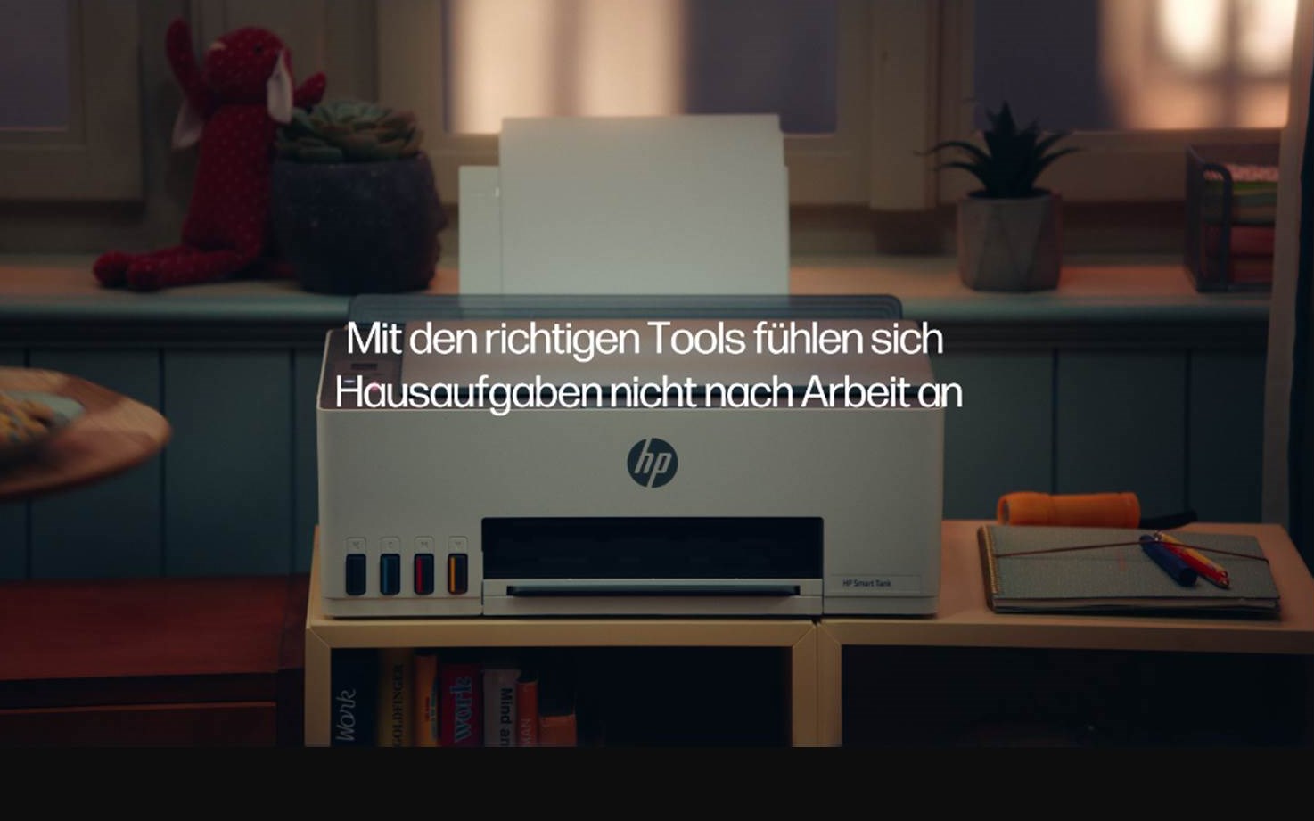 The Cookie Campaign – Szene aus dem HP Kinospot 2025 (Screenshot v. 08.12.2025 – Quelle: The Trade Desk)