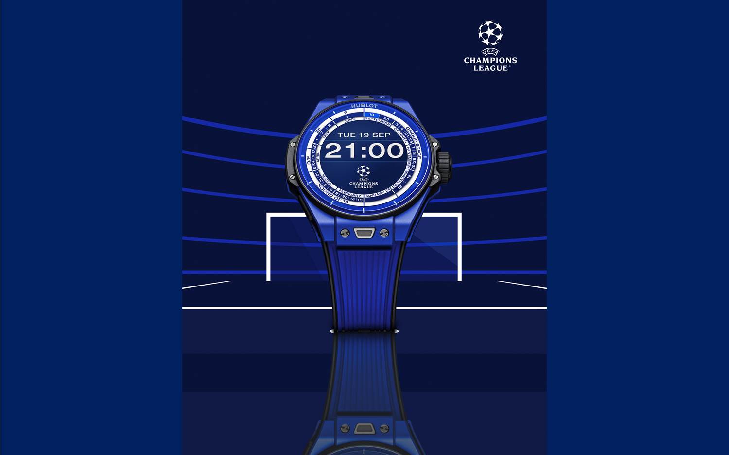 BIG BANG E UEFA CHAMPIONS LEAGUE (Bildrechte: HUBLOT / LVMH W&J Central Europe GmbH)