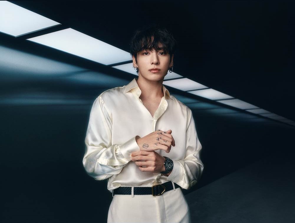 Hublot Markenbotschafter Jung Kook mit der Big Bang Original Unico