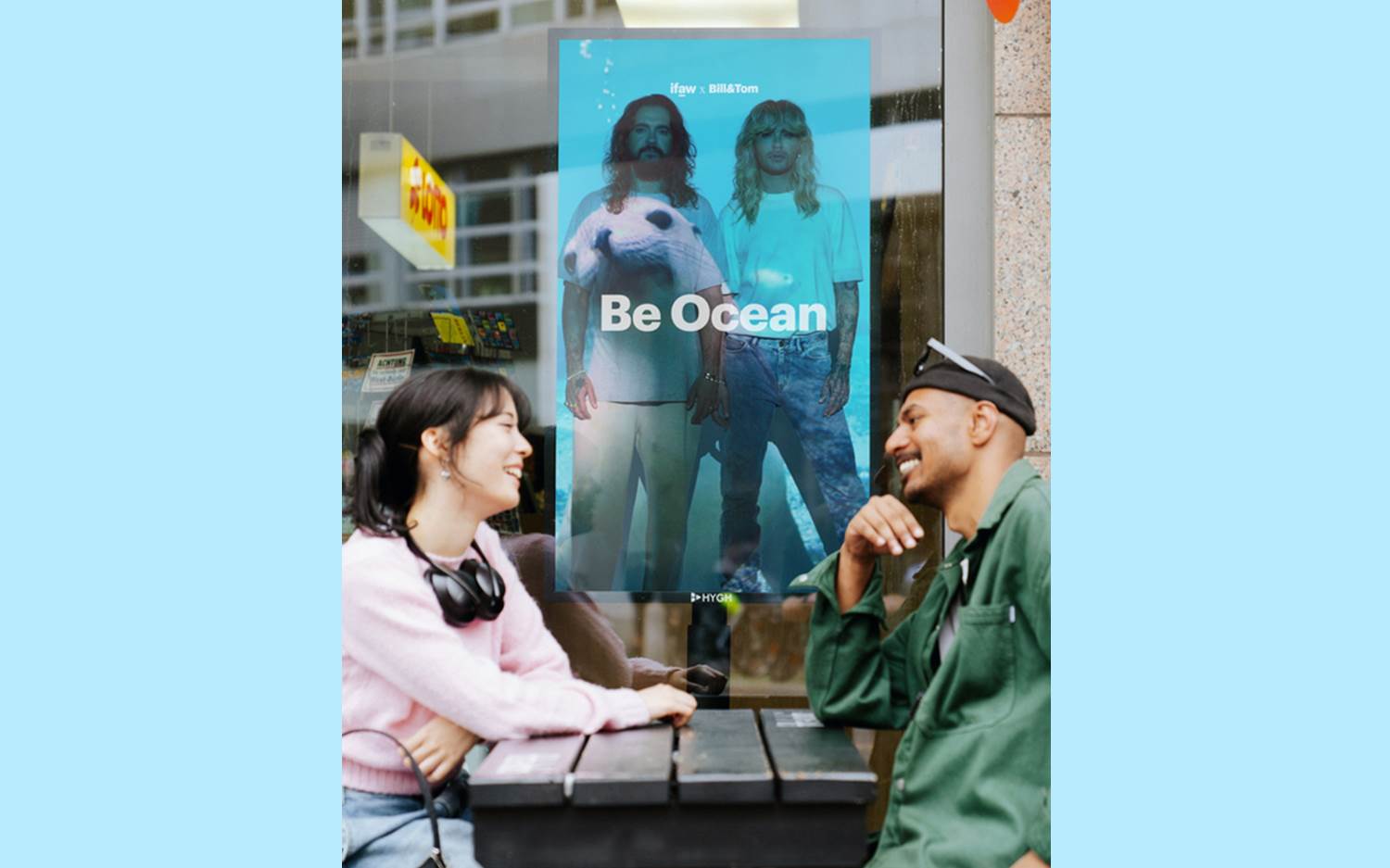 BeOcean - HYGH unterstützt die neue IFAW Meeresschutz-Kampagne mit Bill und Tom Kaulitz (Copyright: HYGH AG)