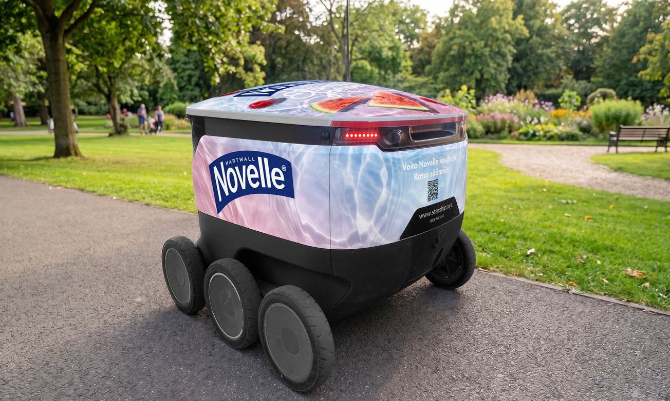 Hartwall Novelle, Starship Roboter, KI-generiertes Bild (Quelle: SEK, Finnland)