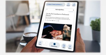 Die Staybl-App von Havas verhilft Parkinson Patient*innen und anderen Tremor-Erkrankte zu einer verbesserten digitalen Experience bei Nutzung von Smartphones und anderen Smart Devices. (Bildrechte: Havas Group, havas.com)