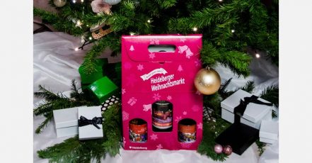 Bild: Geschenkset "Build your own Heidelberger Weihnachtsmarkt" © Heidelberg Marketing, Foto Uli Hillenbrand