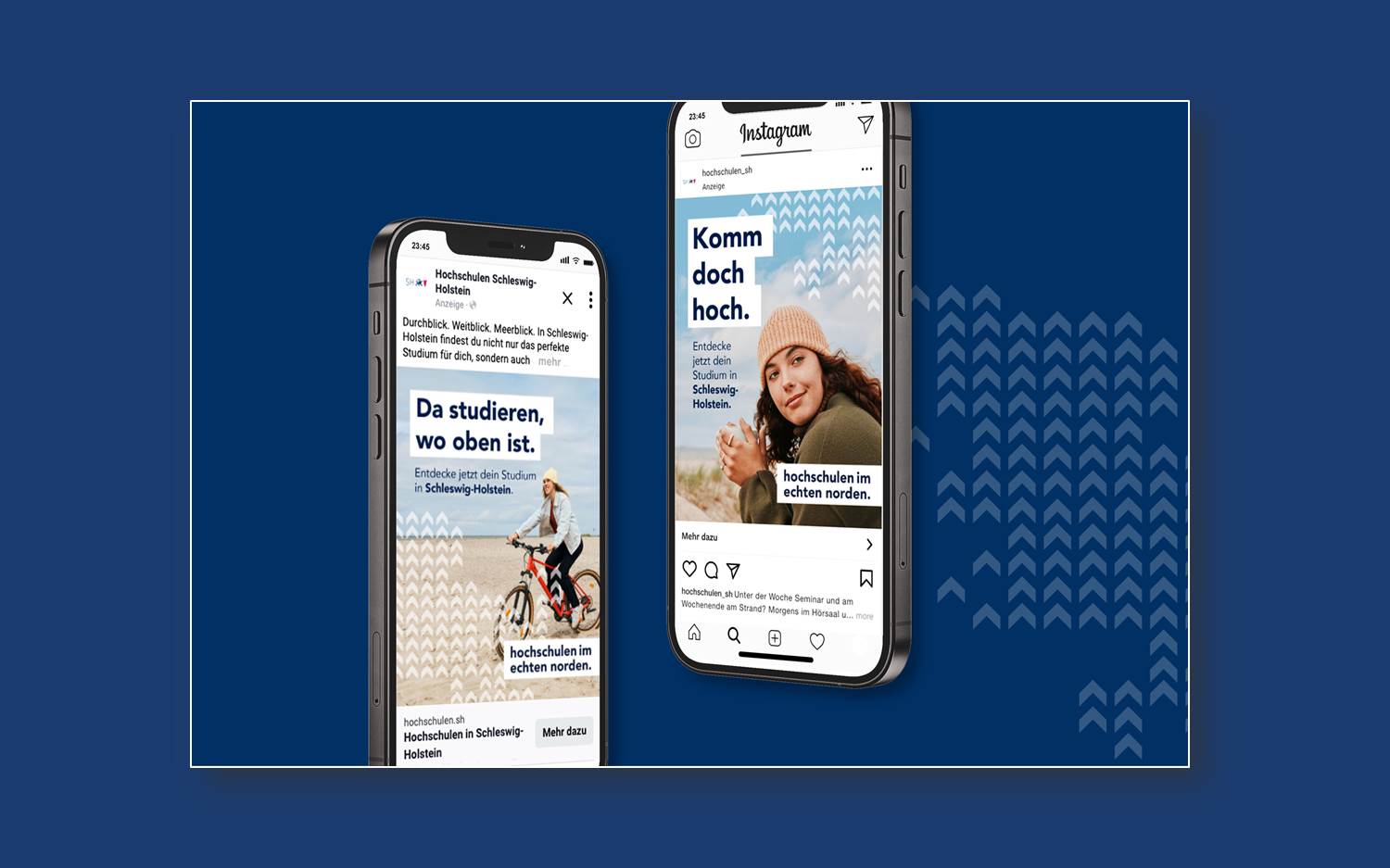 Kampagnen-Motive der Hochschulen Schleswig-Holstein Kampagne 2024 von sgc (Bildquelle: sumner groh + compagnie)