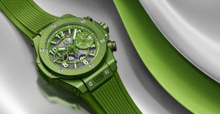 Die neue Big Bang Unico Nespresso Origin (Copyrights: HUBLOT / LVMH W&J Central Europe GmbH)